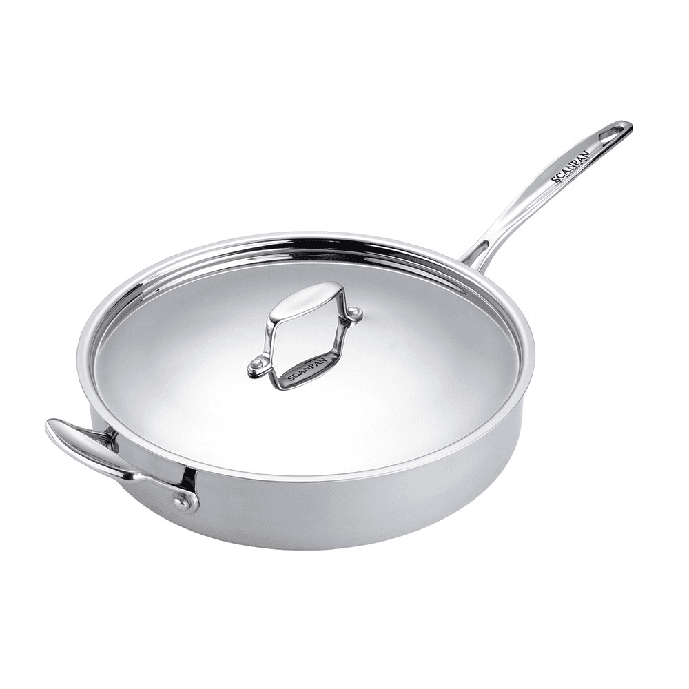 Fusion 5 Saute pan with lid, stainless steel