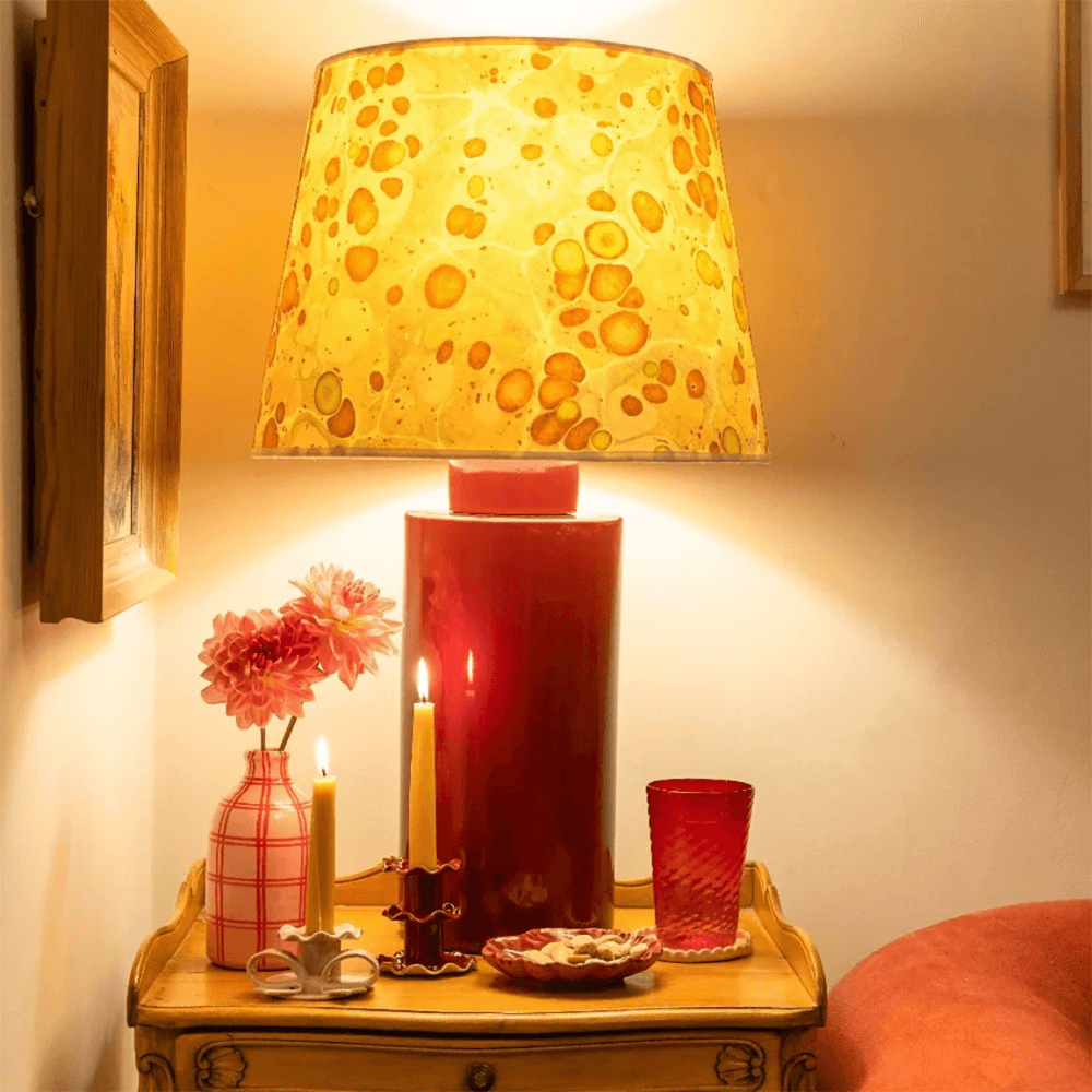 Ceramic Two Tier Lamp Base