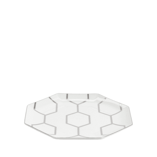 Image showing the Gio Platinum Octagonal Plate, Platinum product.