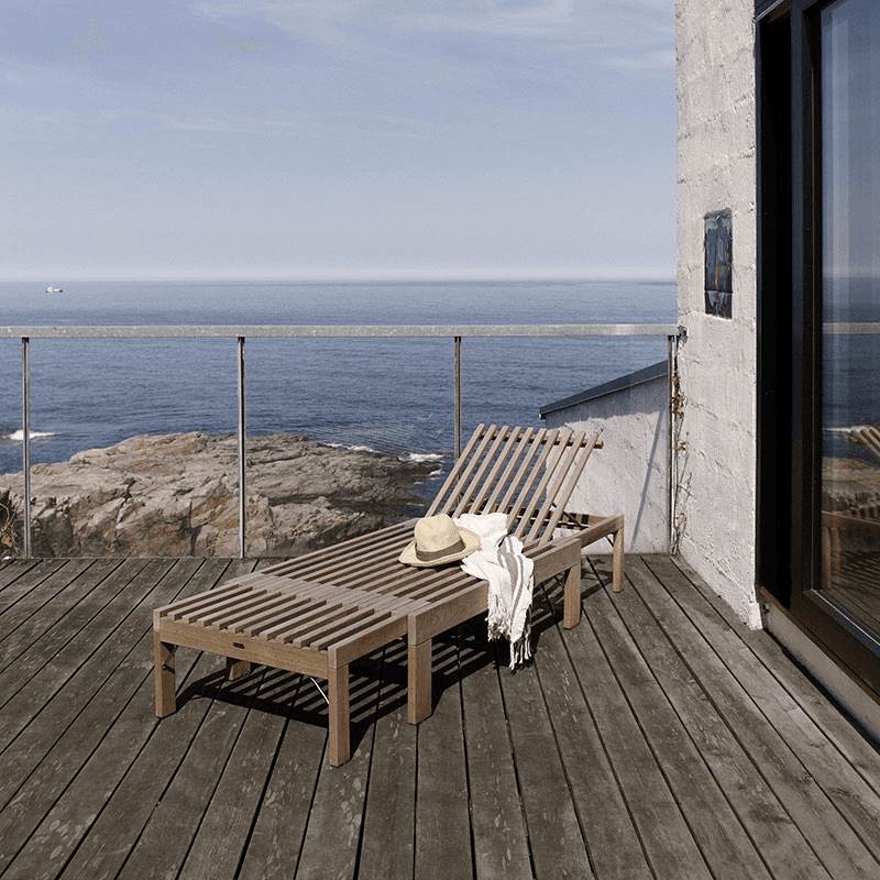 Riviera Sunbed, Natural