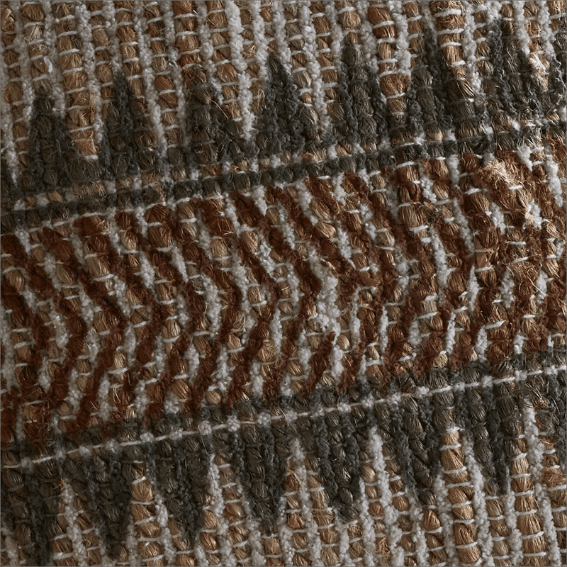 Zairya Jute & Cotton Cushion Cover