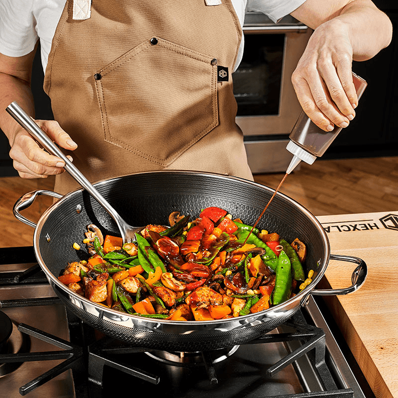 Wok, Steel