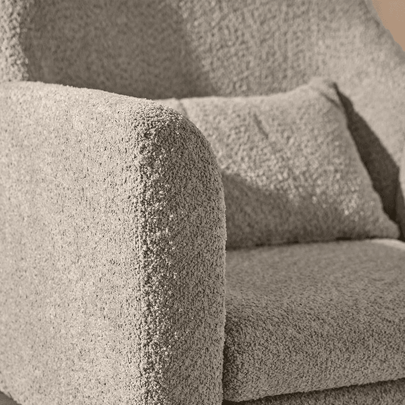 Oscar Luxe Rocking Chair & Footstool
