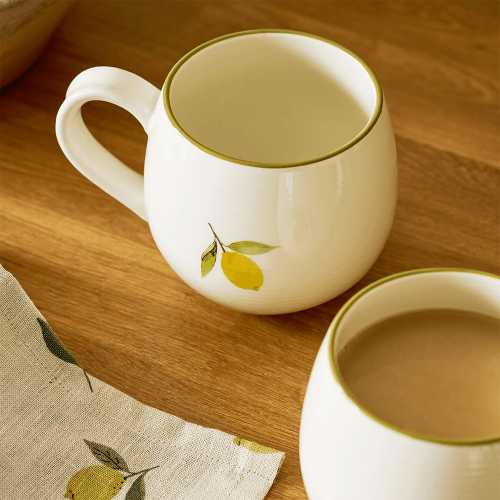 Lemons Mug, Natural