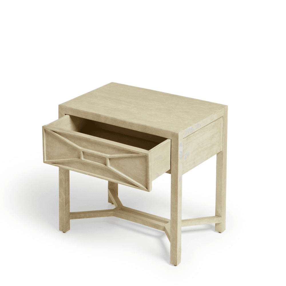Hester Side Table, Vellum