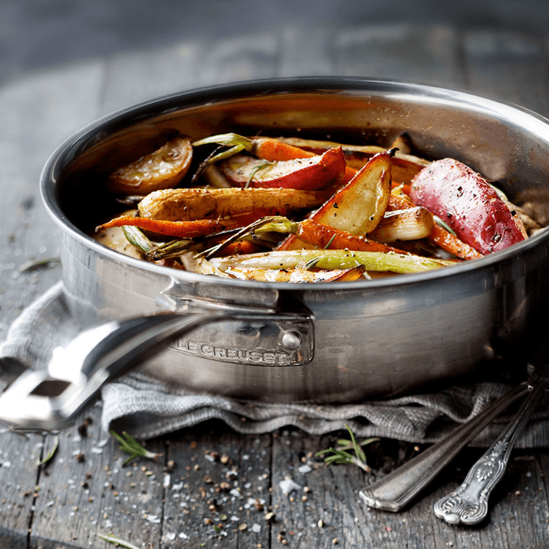 Classic 3-ply Saute Pan, Stainless Steel