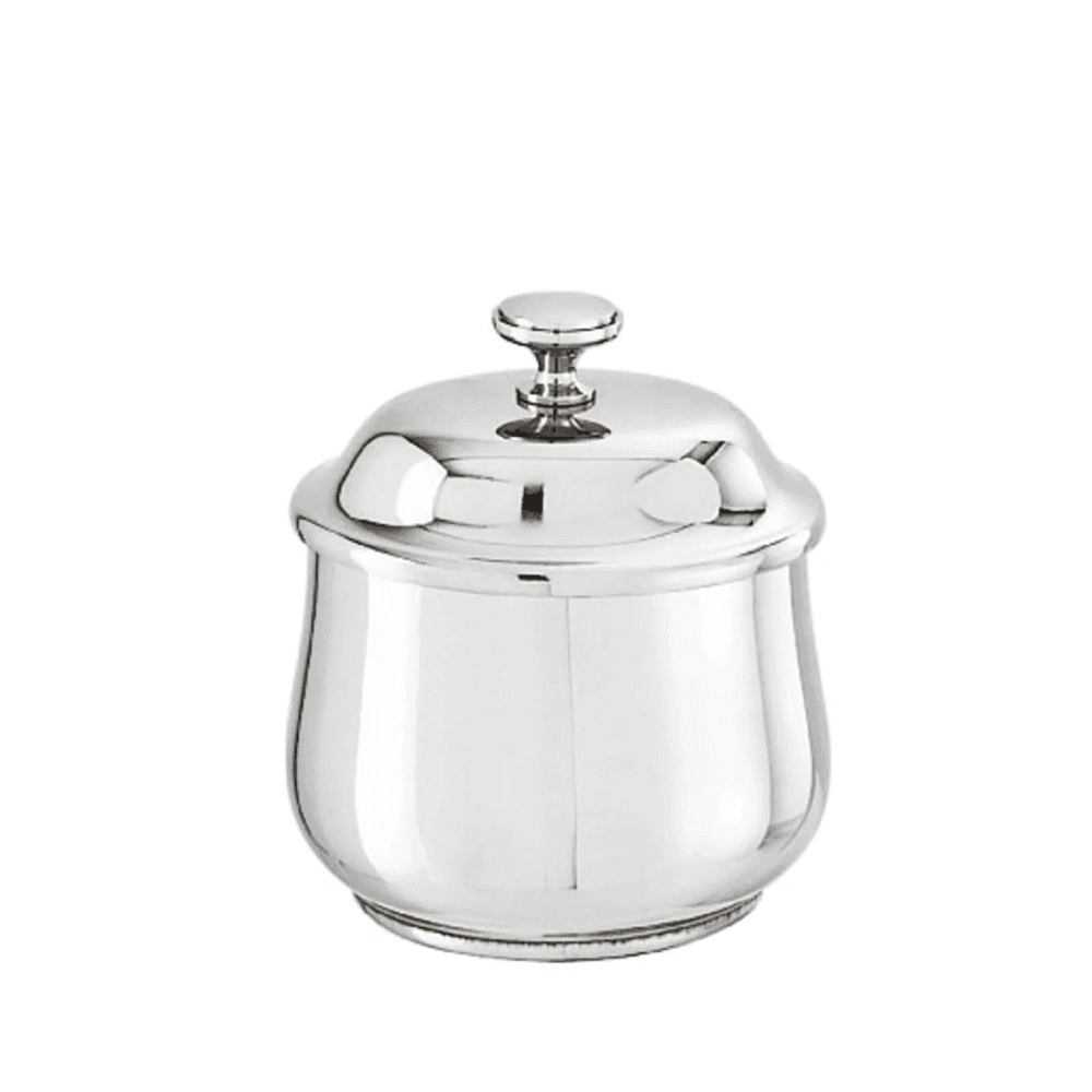 Elite Sugar bowl with cover, stainless steel