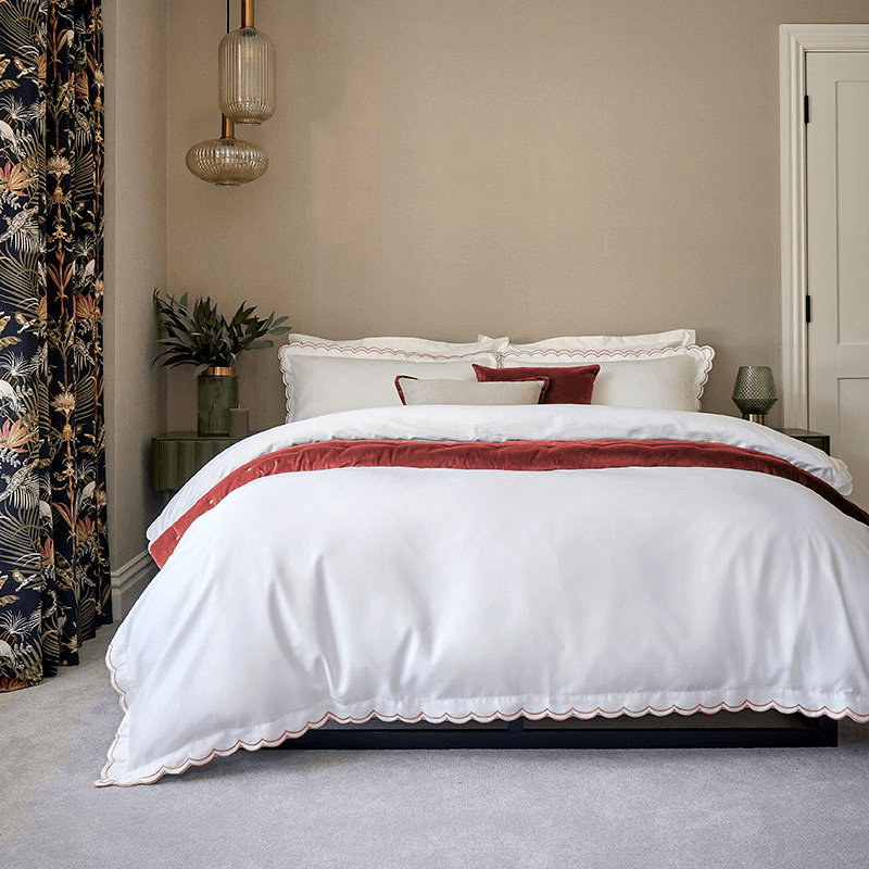 Scallop Edge Duvet Set