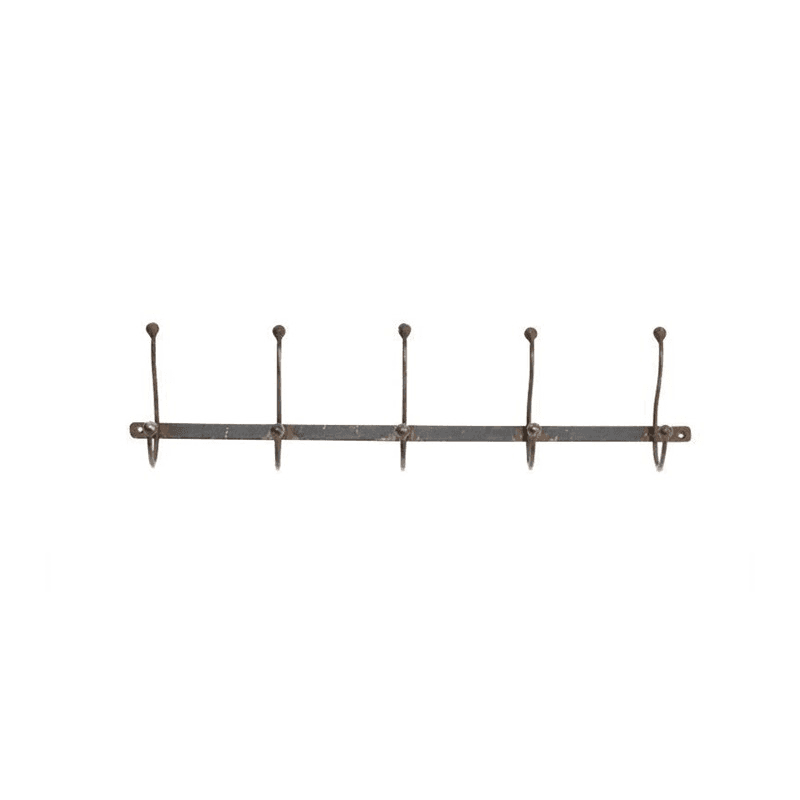 Rama Set of 5 Hooks, Black