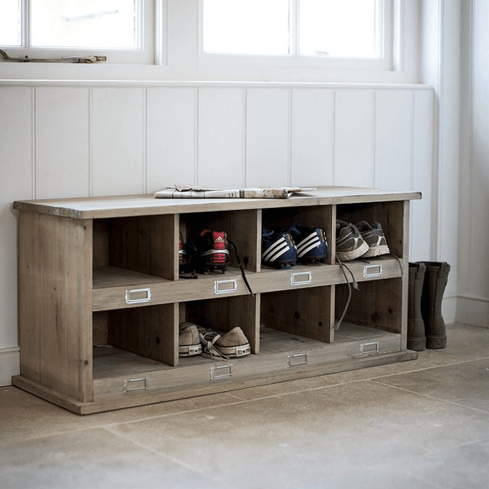 Chedworth 8 Shoe Rack, Natural