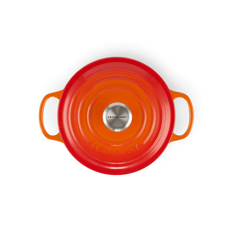 Signature Cast Iron Round Casserole