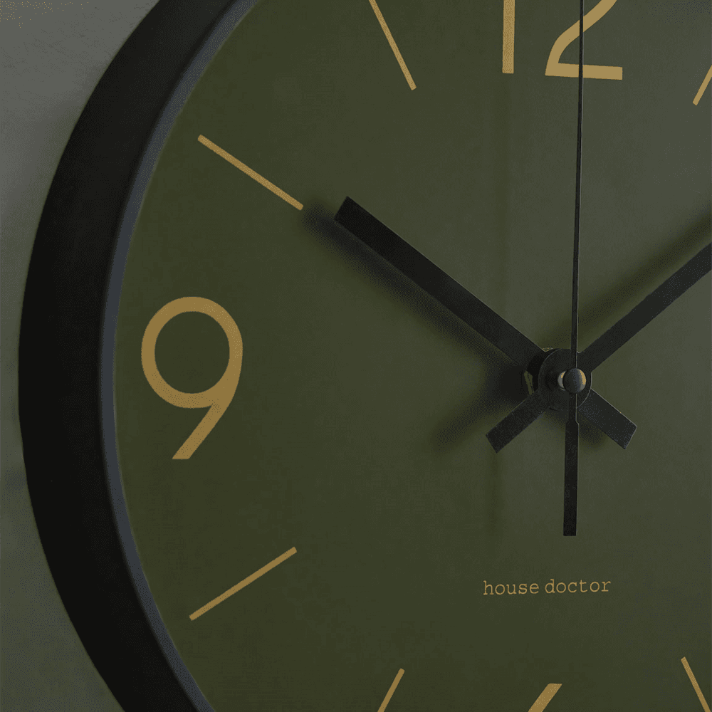 Industrial Clock, Green