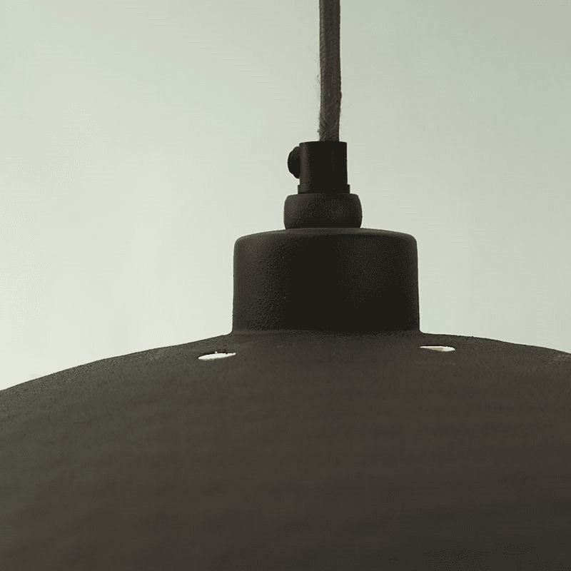 Anders Dome Pendant, Black