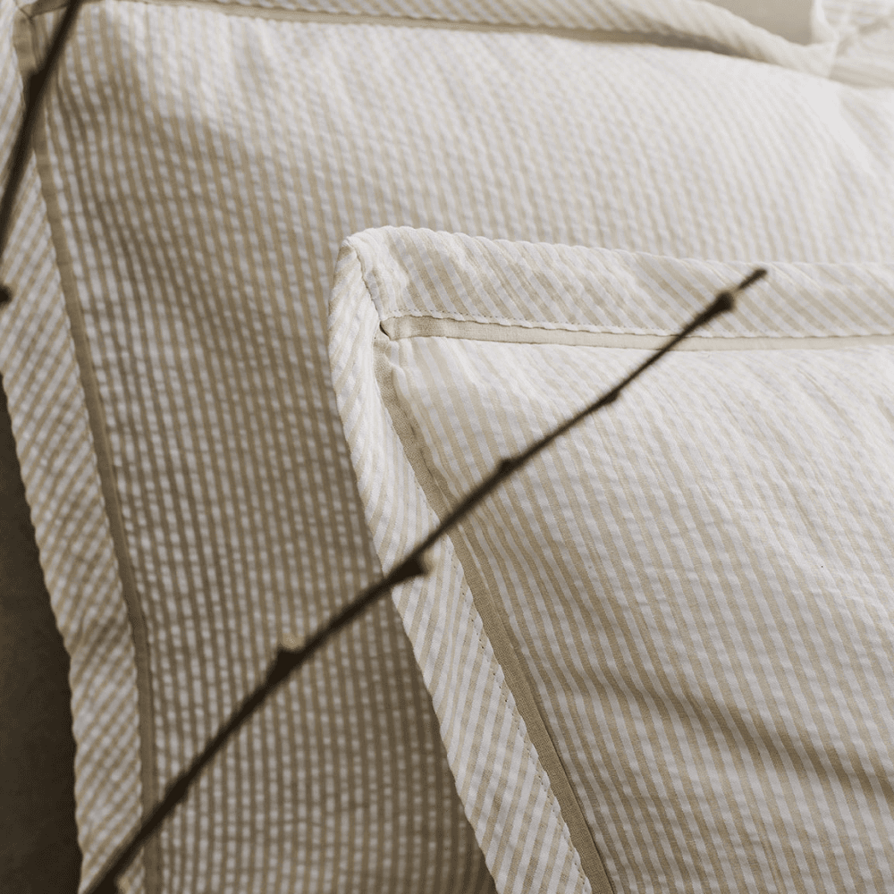 Seersucker Stripe Duvet Set