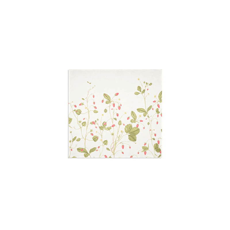 Fraise De Bois Linen Napkin, Red