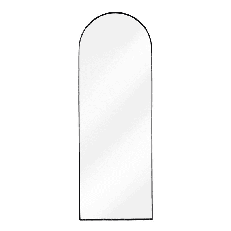 Charlcombe Arched Freestanding Mirror, Iron