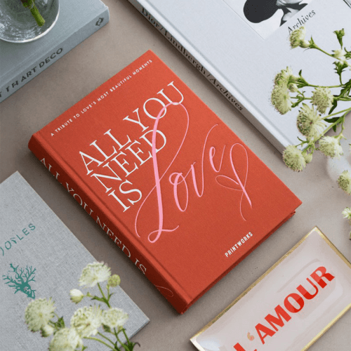 Image showing the All You Need Is Love Photo Book, Orange product.