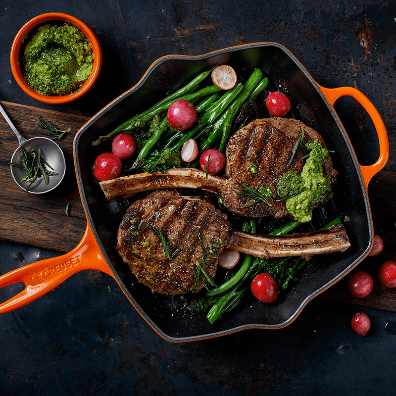 Signature Cast Iron Square Grillit