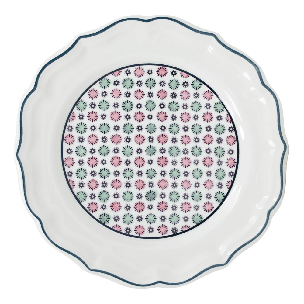 Dominoté - Artifices Dessert Plate