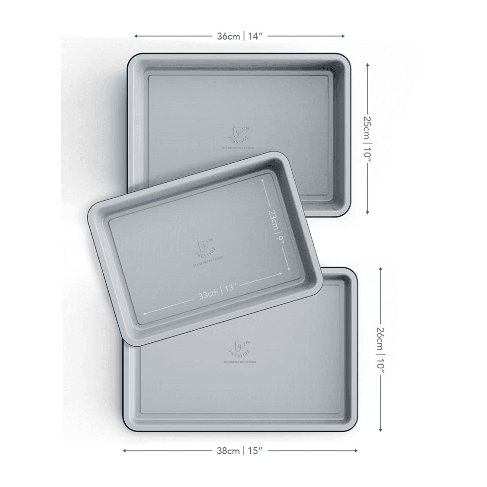 Ceramic 3 Piece Ovenware Set