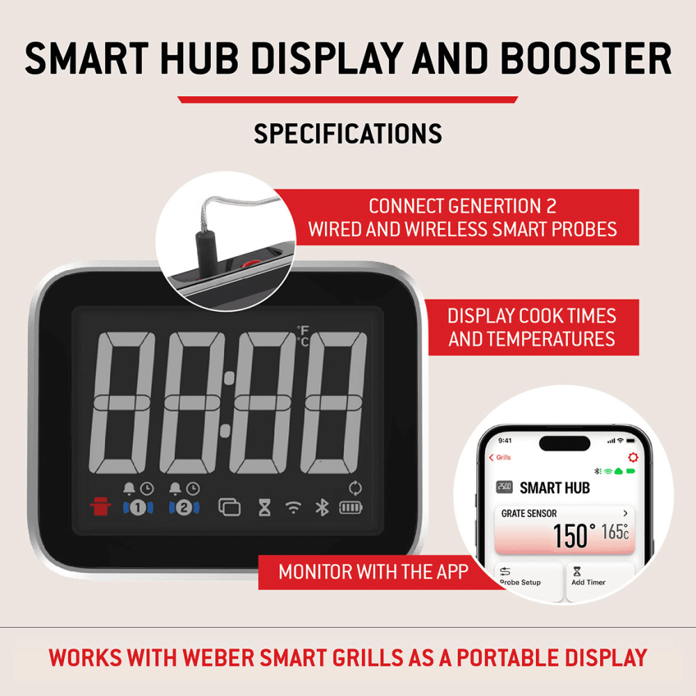 Wired 2 Probe Display Thermometer