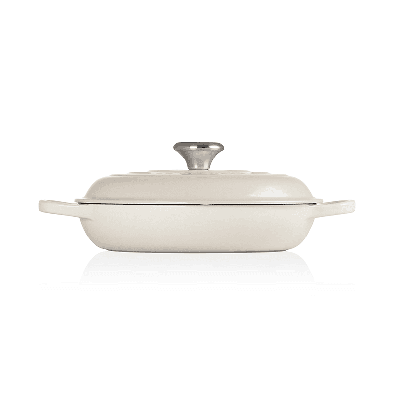 Signature Cast Iron Shallow Casserole