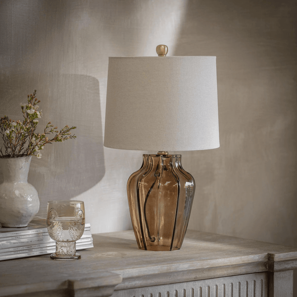 Waldron Regent Table Lamp, Brown