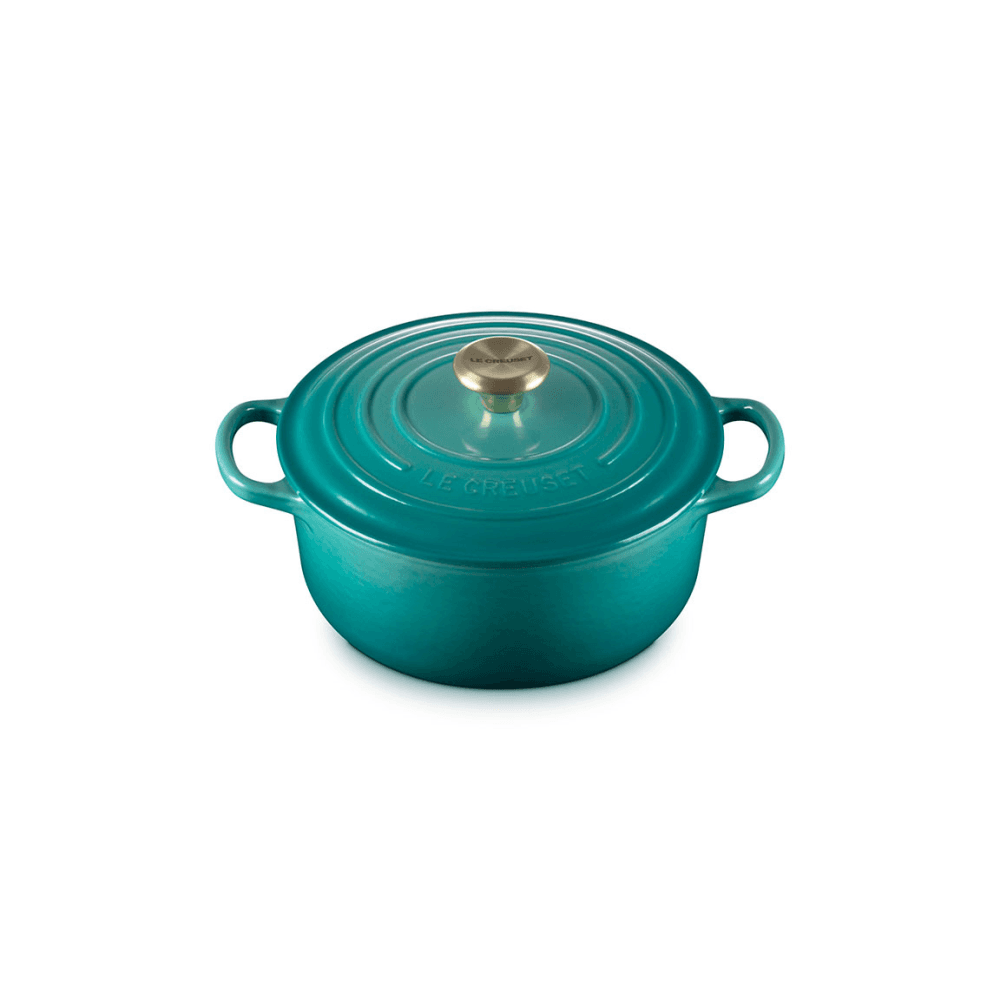 Signature Cast Iron Round Casserole