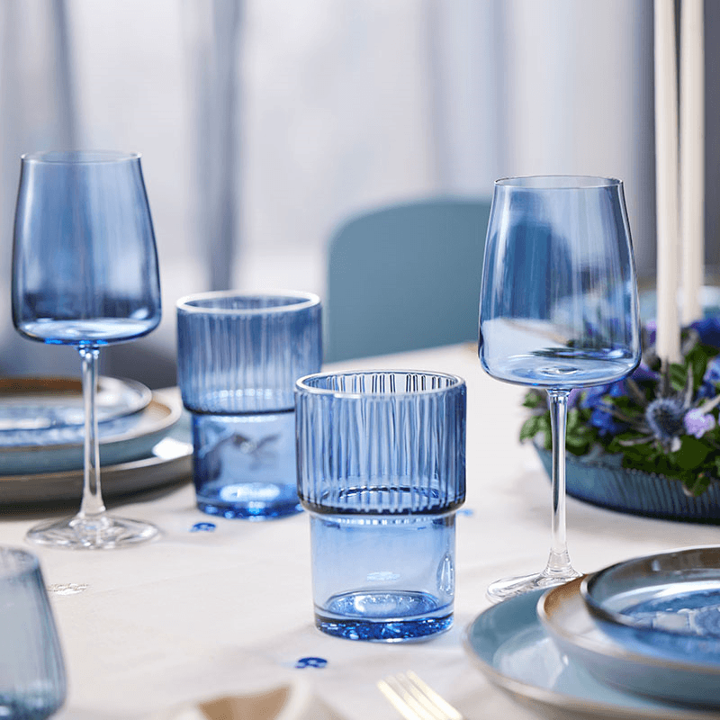 Kusintha Set of 4 Cafe Glasses