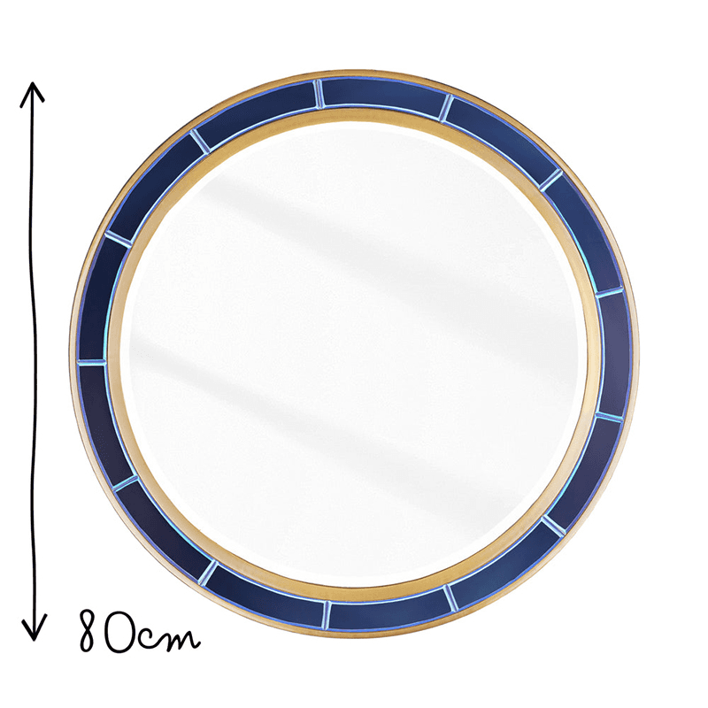 Lillian Mirror, Blue