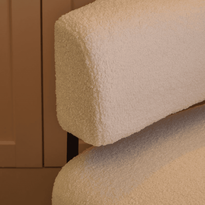 Teddy Accent Chair, Off White