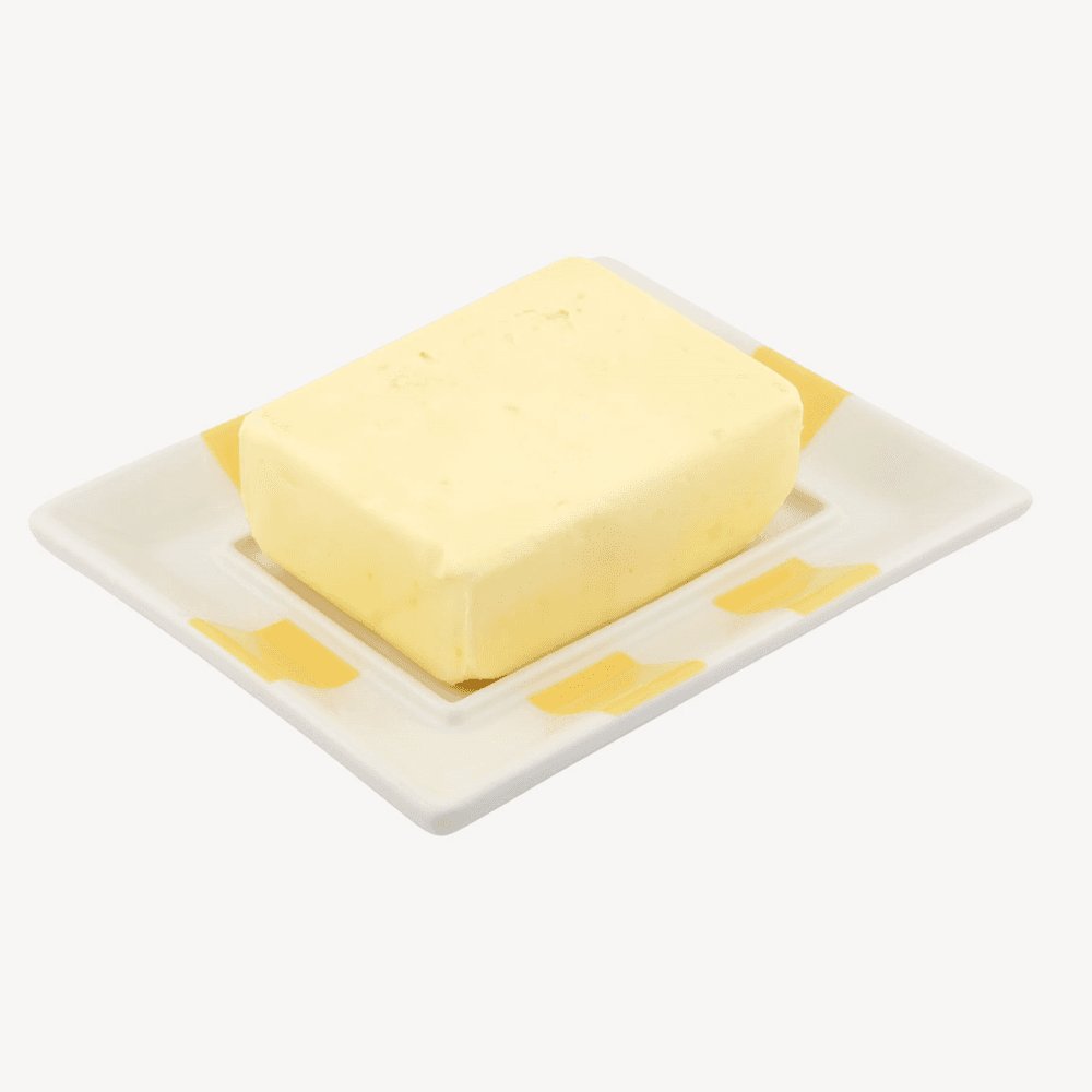 Circus Striped Butter Dish