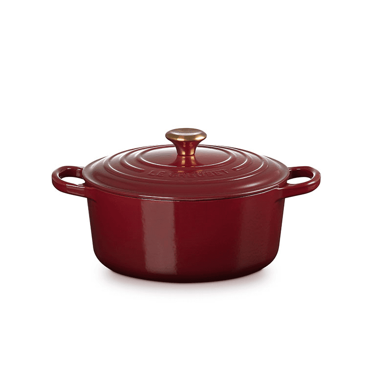 Signature Cast Iron Round Casserole