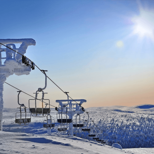 Image showing the Ski lift passes for two product.