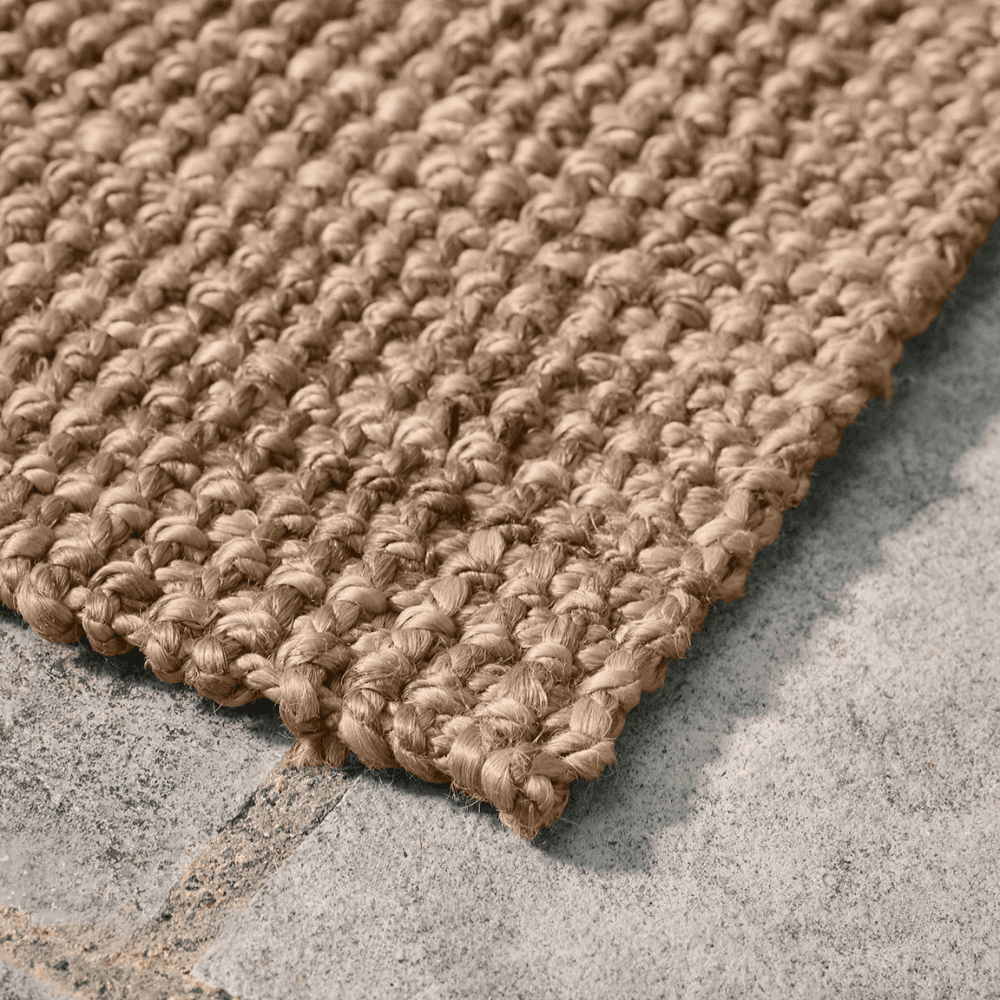 Chunky Jute Double Doormat, Natural