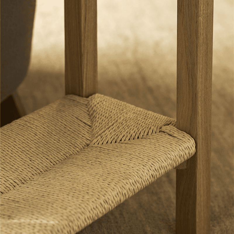 Ashcott Side Table, Ash Wood