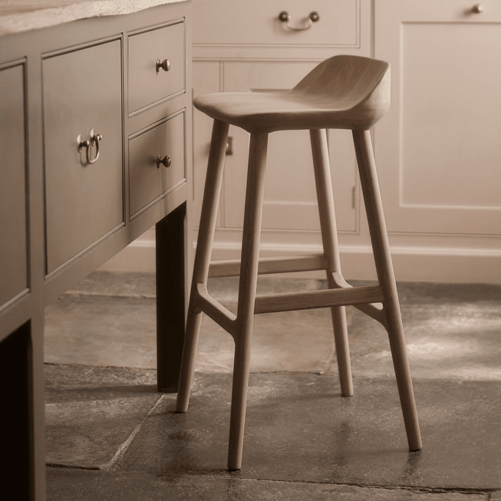 Oak Counter Stool, Natural
