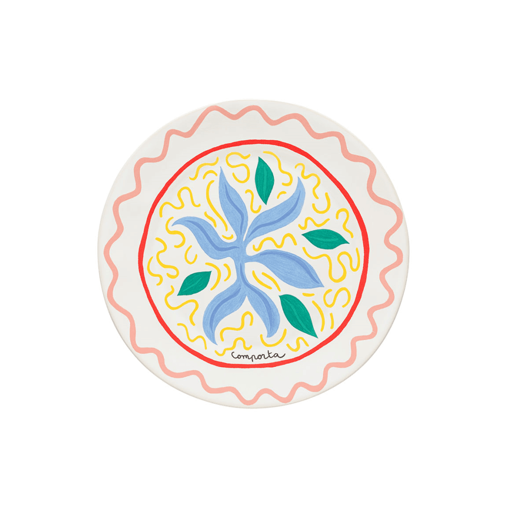 Summer Bliss Seaweed Dinner Plate, Multi
