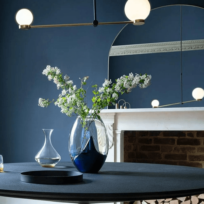 Fine Edge Over Mantle Mirror