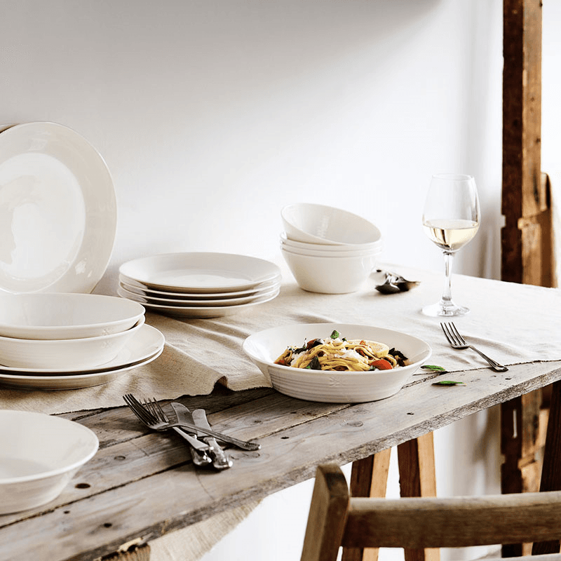 Pure Dinnerware Set, White