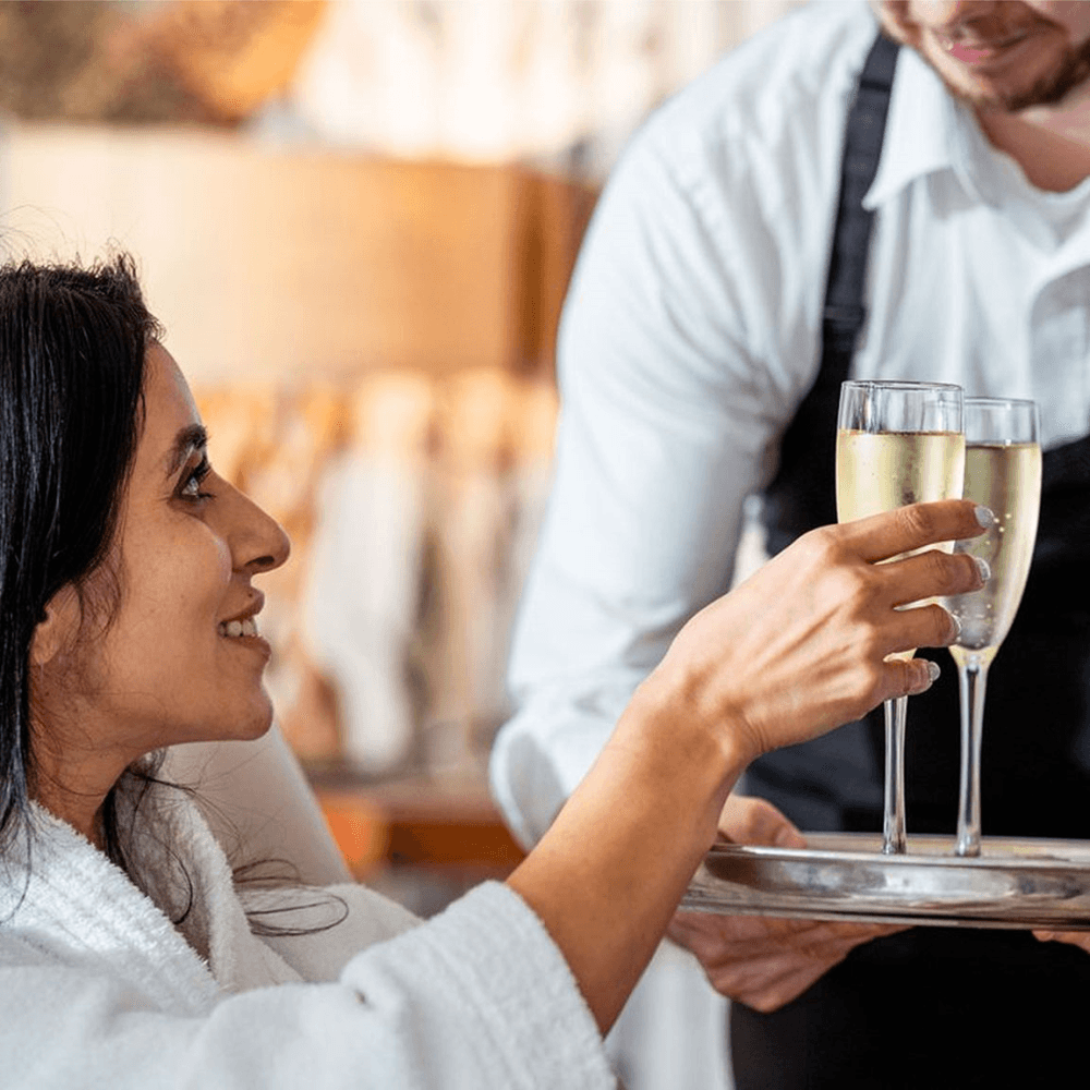 Revitalising Weekend One Night Spa Break with Two Treatments and Prosecco for Two at Macdonald Hotels