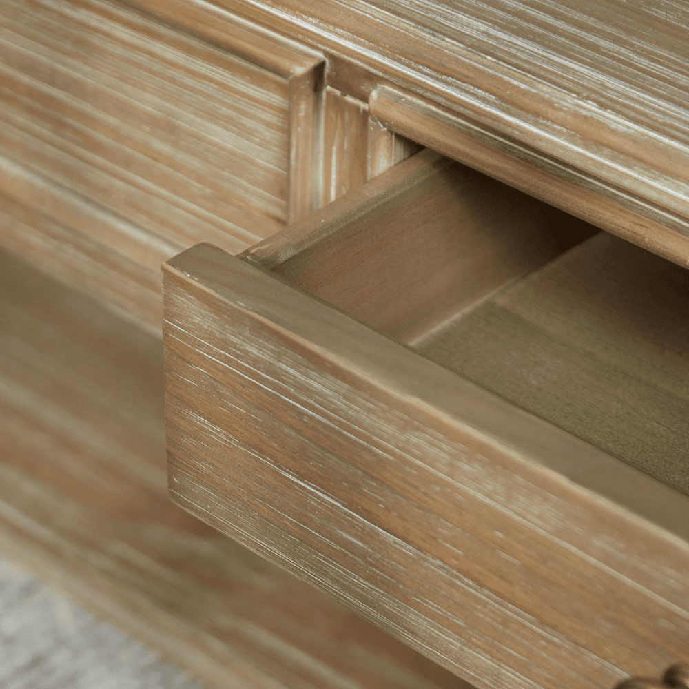 Camille Coffee Table, Limewashed
