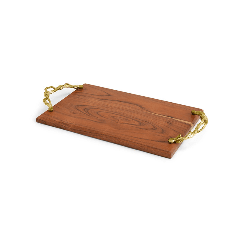 Wisteria Gold Bread Board, Gold