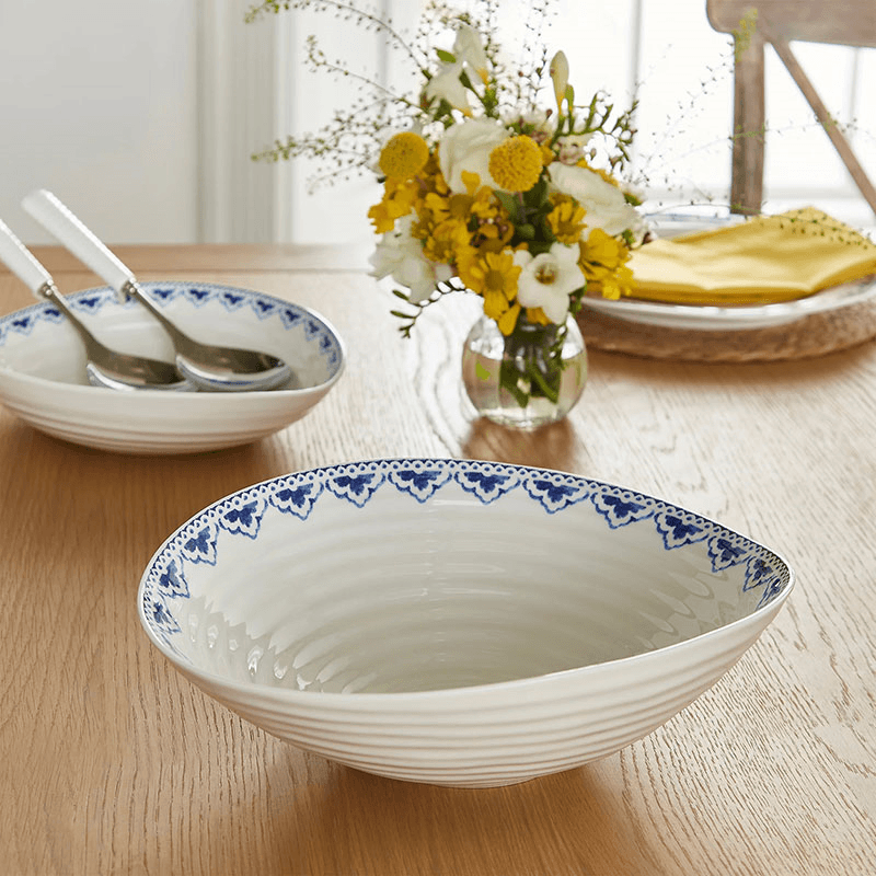 Blue Serving Bowl