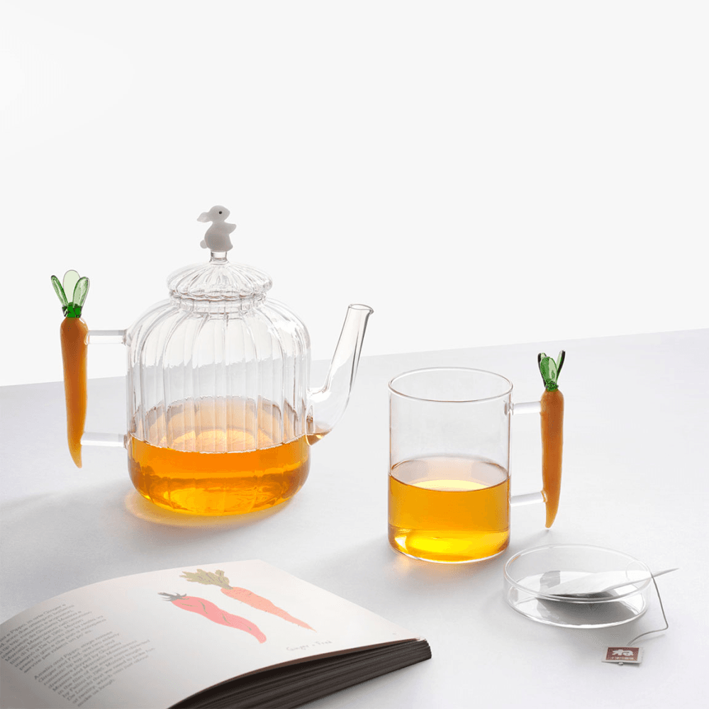 Vegetables Carrot Mug with Lid
