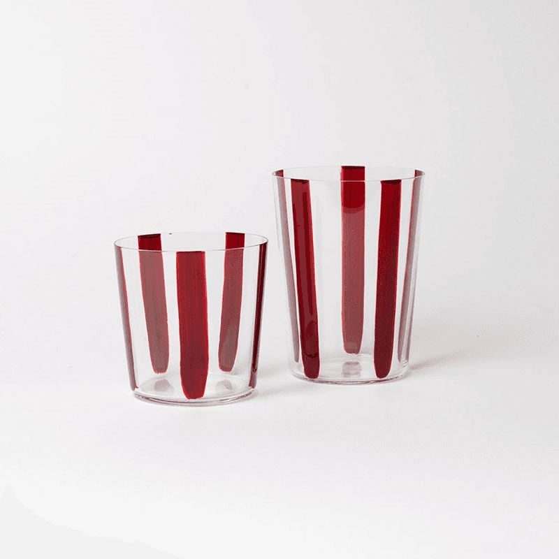 Nova Stripe Set of 4 Tumblers