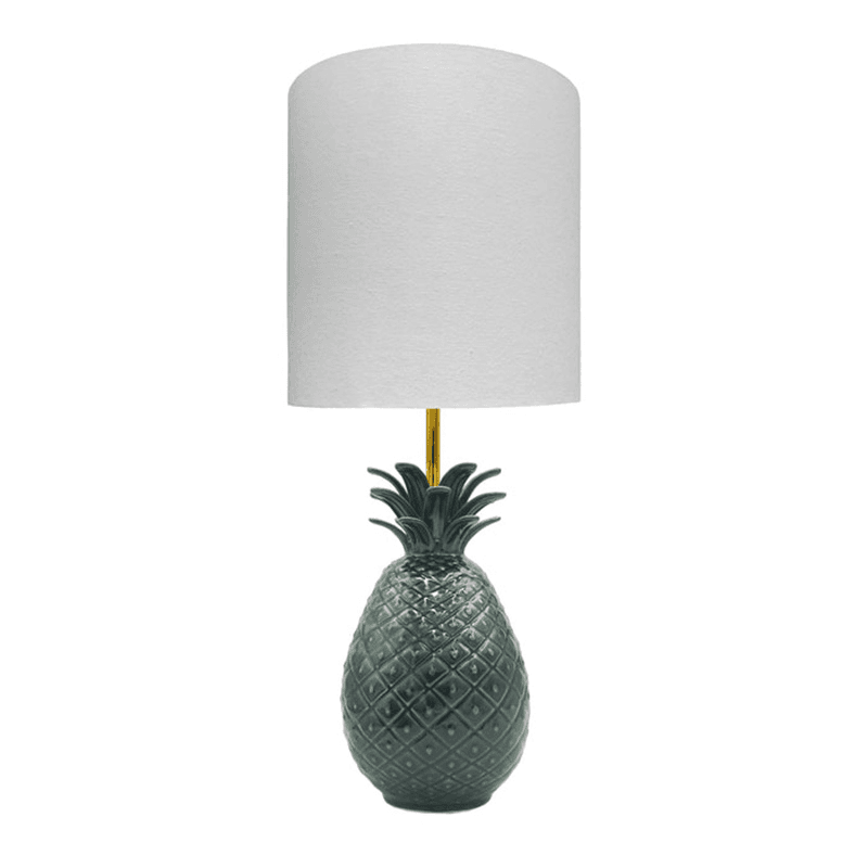 Pineapple Lamp, Green