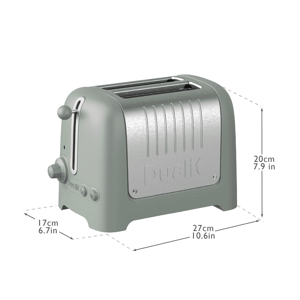 Lite 2 Slot Toaster, Sage