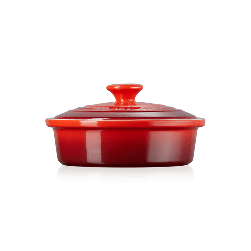 Stoneware Camembert baker, Cerise