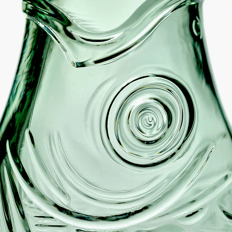 Fish And Fish Bottle, Green
